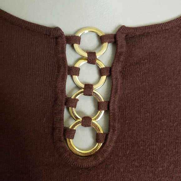 Women's brown sweater - Picture 2 of 5